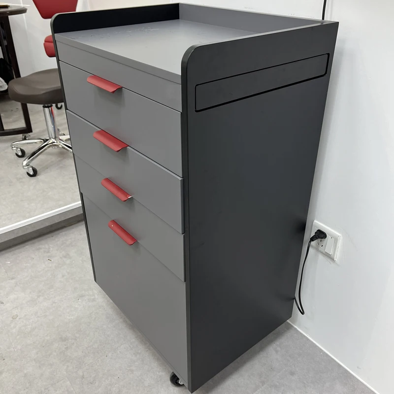 Barber Tool Salon Trolley Utility Spa Cleaning Rolling Salon Trolley Cosmetic Luxury Carrello Attrezzi Salon Furniture Bl50St