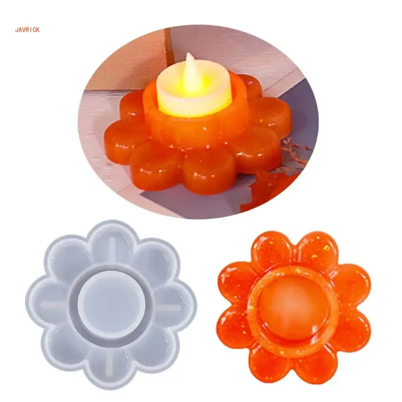 

Candlestick Silicone Molds Stand Mould Multi Shapes Home Decorations DIY Cup Molds Hand-Making Accessories