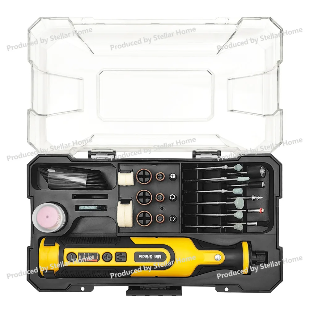 전문가용 7.2V 리튬 배터리 속도 조절 가능 전동 그라인더 DIY 휴대용 목공 조각 기계 옥 연마기