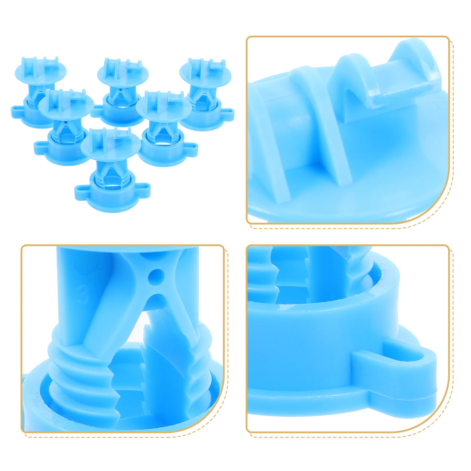 Electric Fence Insulator 50 Pcs Fence Insulator Livestock Wire Portable Post Grid Tool Pp Electric Part