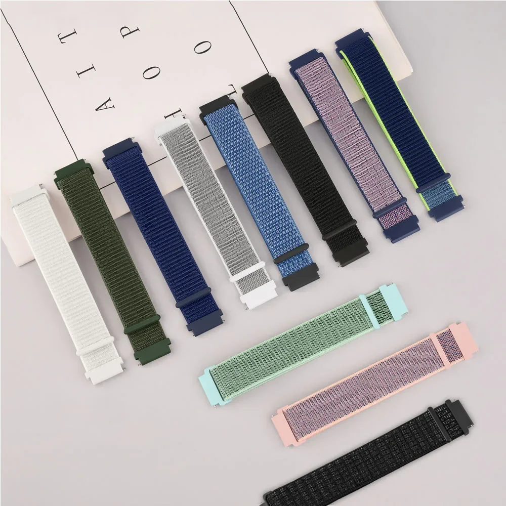 Versatile Nylon Watch Band – Adjustable Strap Bracelet in Multiple Sizes