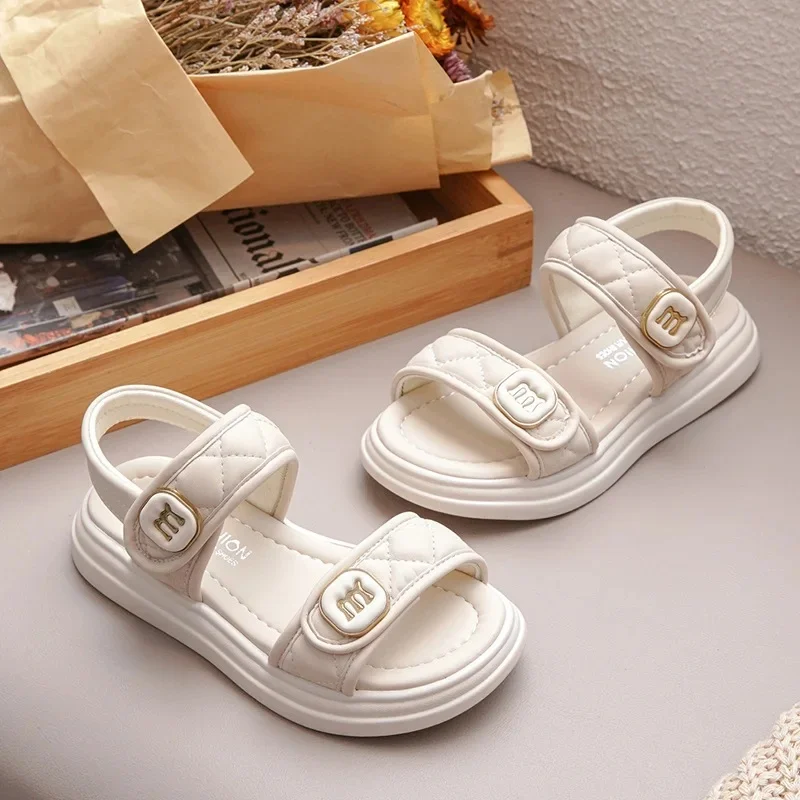 صنادل للأطفال مفتوحة من الأمام أحذية شاطئ ناعمة من...