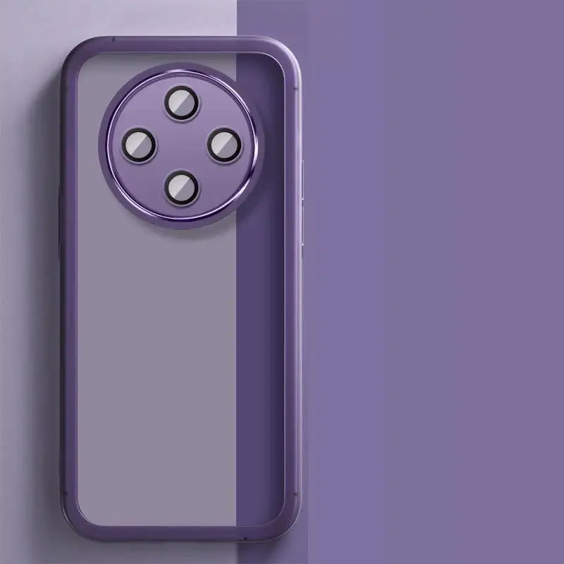 Enhanced Shockproof Silicone Back Cover with Plating Finish