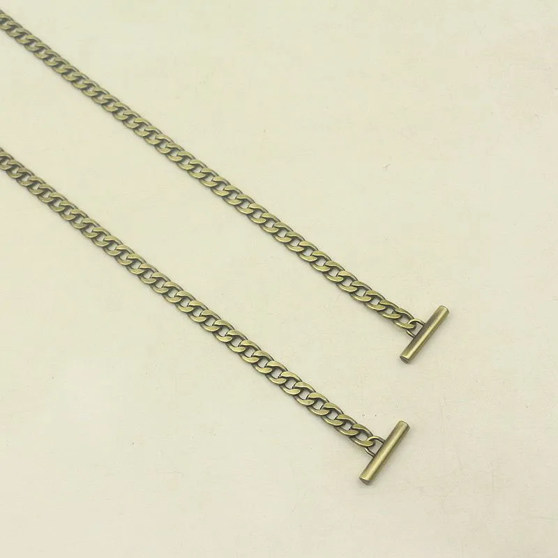 10Pcs 8mm Metal Chains Shoulder Bag Strap Women Handbag Purse Adjusted Strap 120cm Chains DIY Replacement Handle Accessories