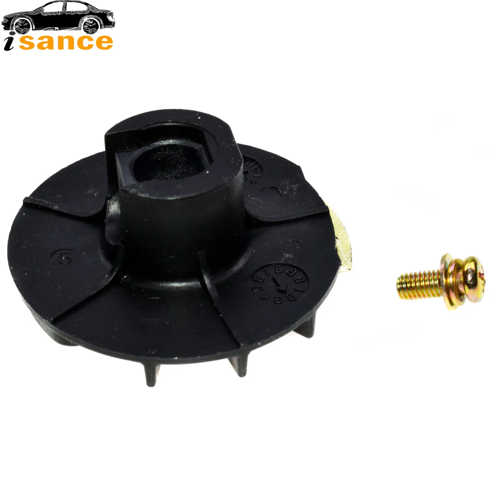 Isance New Distributor Cap Distributor Rotor For 1996-2000 Honda Civic CX DX EX LX 1.6L 30102P54006 30103P08003