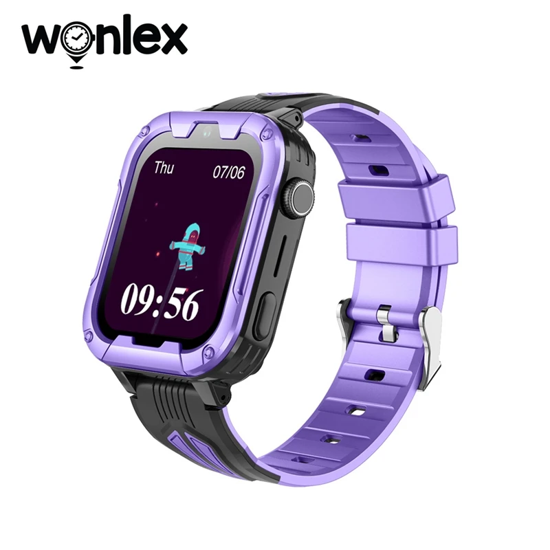 

Wonlex Smart Watch KT32 Android 8.1 Kids GPS Tracker Watches with Whatsapp Chat SOS Phone Call Video Call for Child