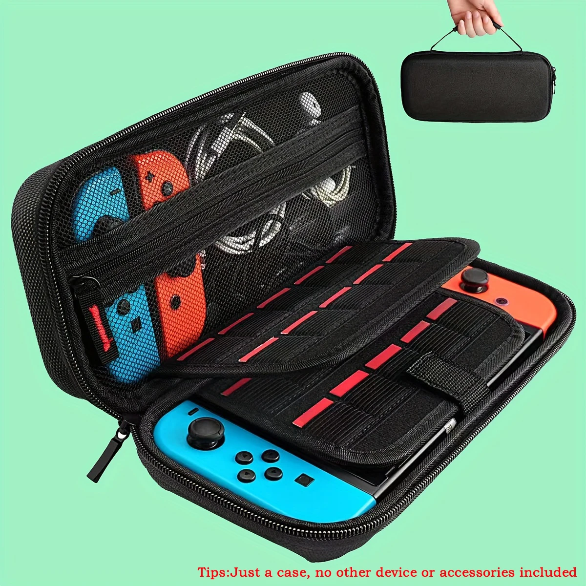 Bag for Nintendo Switch Portable Waterproof Hard Protective Storage Bag for Nintendo Switch Console Game Accessories