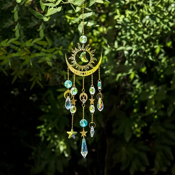 Star Moon Suncatcher Wind Chime 1