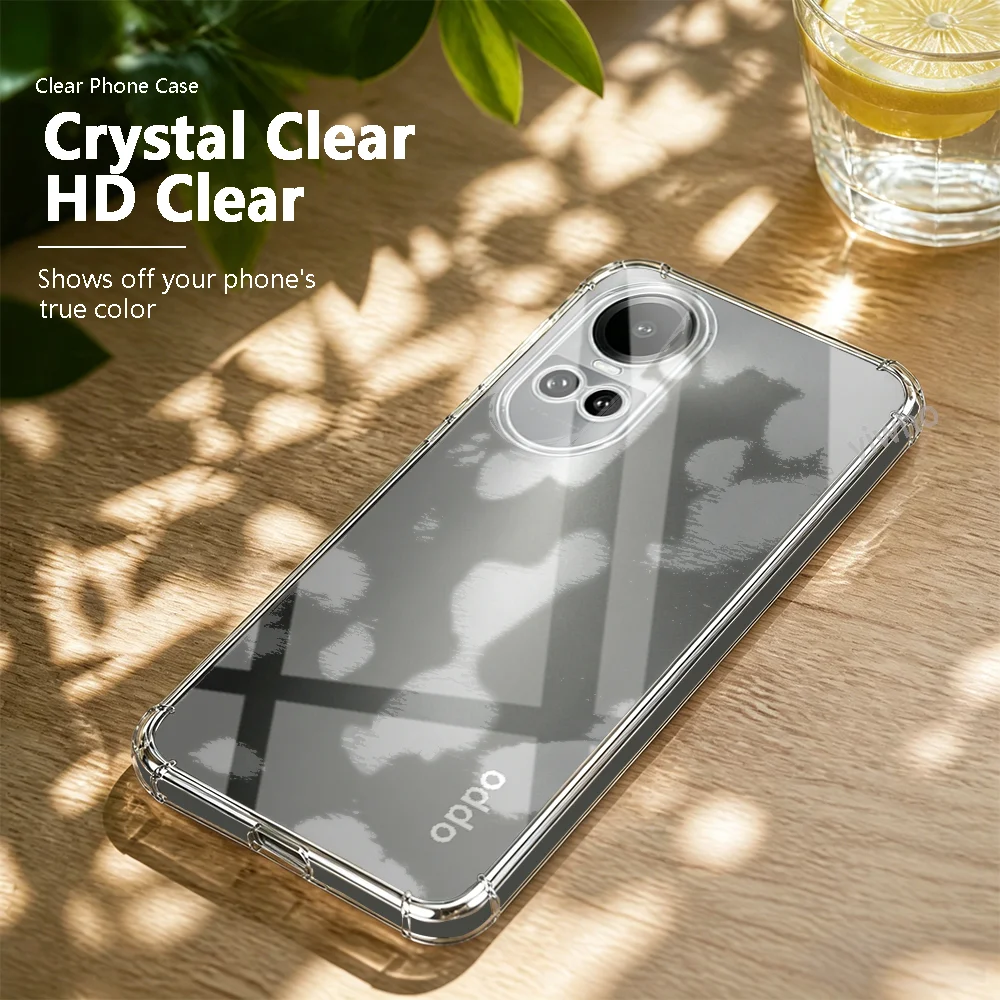 Clear Shockproof TPU Phone Case