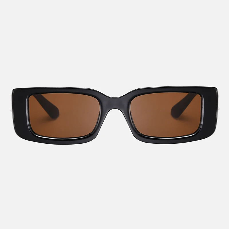 Women&rsquo;s Hip-hop Square Sunglasses Men Hole Design White Sun Glasses Blue Ladies Vintage Shados Eyewear UV Protection Polarized Sunglasses Vintage Sunglasses