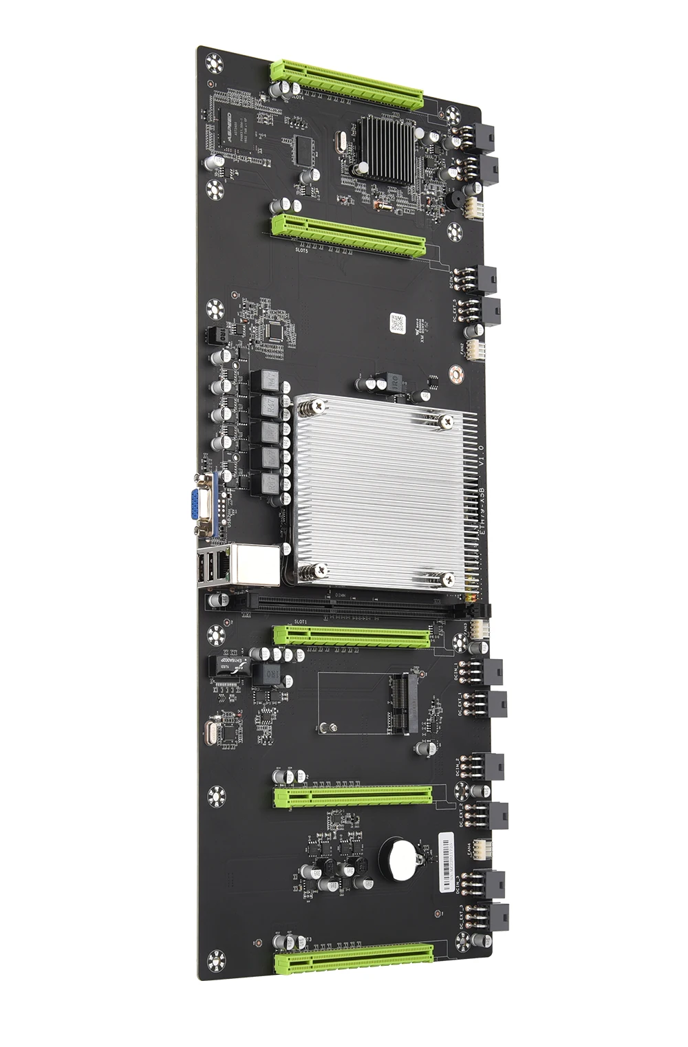 ETHマイニングマザーボード 5スロット 3060 GPU対応 Xeon E5 2600 CPU付き HOT，大人気