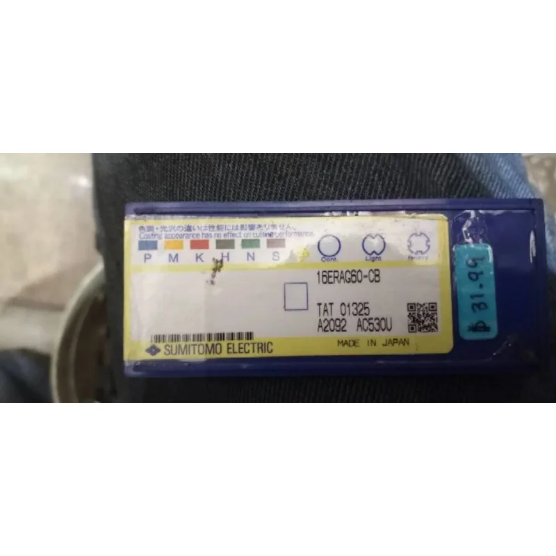 

Карбидные вставки SUMITOMO 16ER AG60-CB AC530U