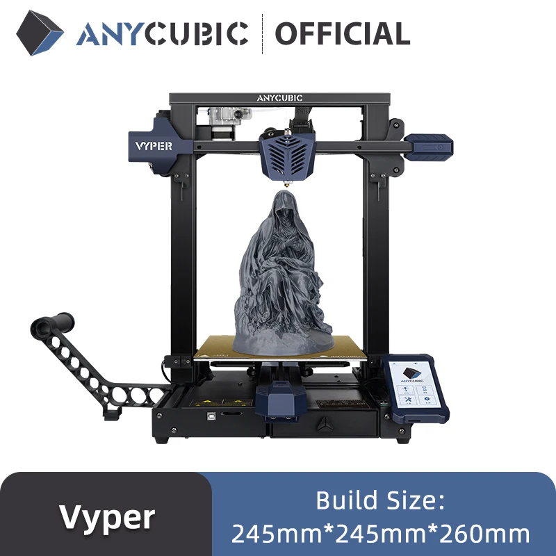 FDM Series ANYCUBIC 3D Printer Vyper Mega S Mega X Mega Pro Chiron Kobra Kobra Max Large Size Auto-levelling 3d Printers 