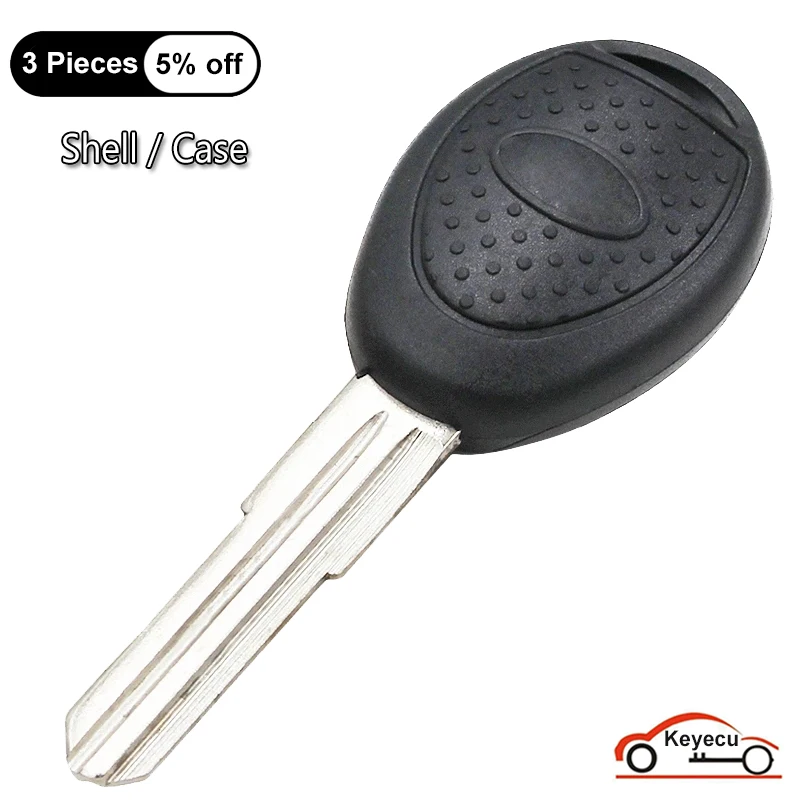 

KEYECU Transponder Key Shell Case Fob for Land Rover Freelander Defender 1998 1999 2000 2001 2002 2003 2004 2005