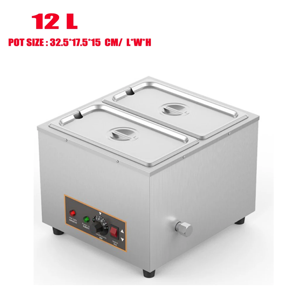 

12L Chocolate Furnace Melt Cheese Warm Milk Electric Chocolate Melting Machine for Heating Hot Stove