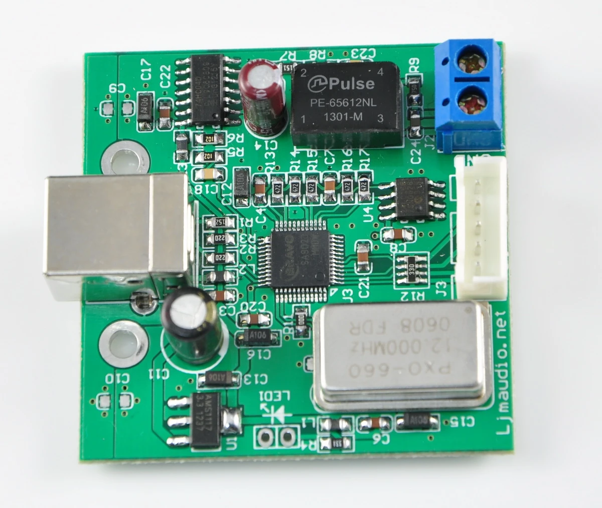 

USB to SPDIF, I2S Processor SA9023 Chip Supports 24-bit 96K