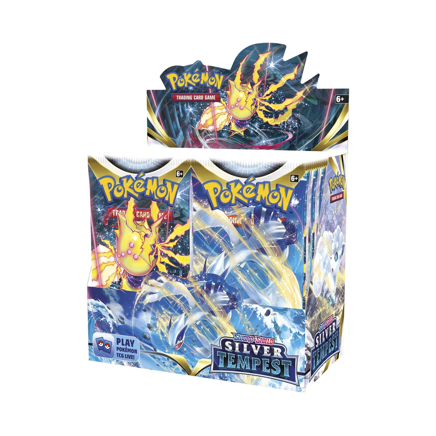Pokémon TCG：Sword & Shield—Silver Tempest Booster Display Box (36 Packs)  Card Pikachu Pokemon Game Kids Toys Cards Drop Shipping| | - AliExpress