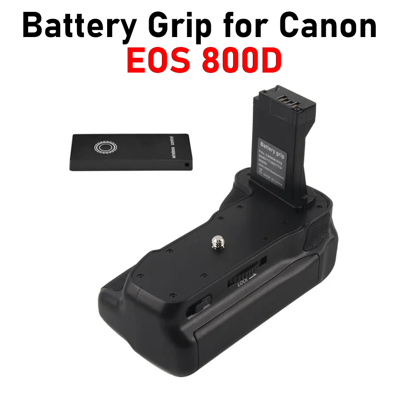 

EOS 800D Battery Grip + Remote Control for Canon EOS 800D Vertical Grip for Canon EOS 800D Camera