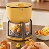 DAEWOO Air Fryer 2L Oil Free Low Fat Kitchen Airfryer Health Cooking Non-stick Glass Potato Chip Machine Electric Airfryers 220V 3