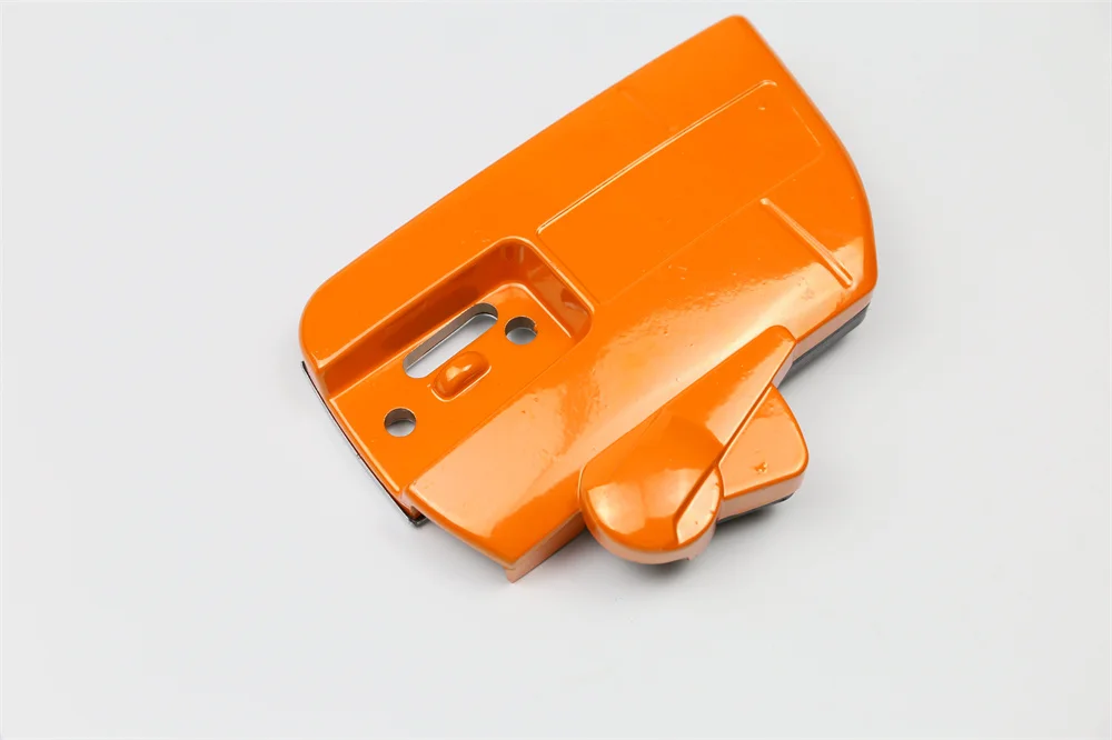 Pignone catena freno coperchio laterale motoseghe pezzi di ricambio adatti per motosega Husqvarna 340 345 346 350 353 357 359 537107901 Nuovo di zecca - immagine 3