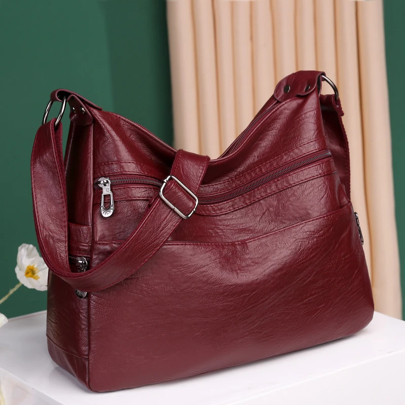 Women's crossbody bag - adjustable shoulder strap, daily use, multifunctional shoulder bag, durable and smooth surface