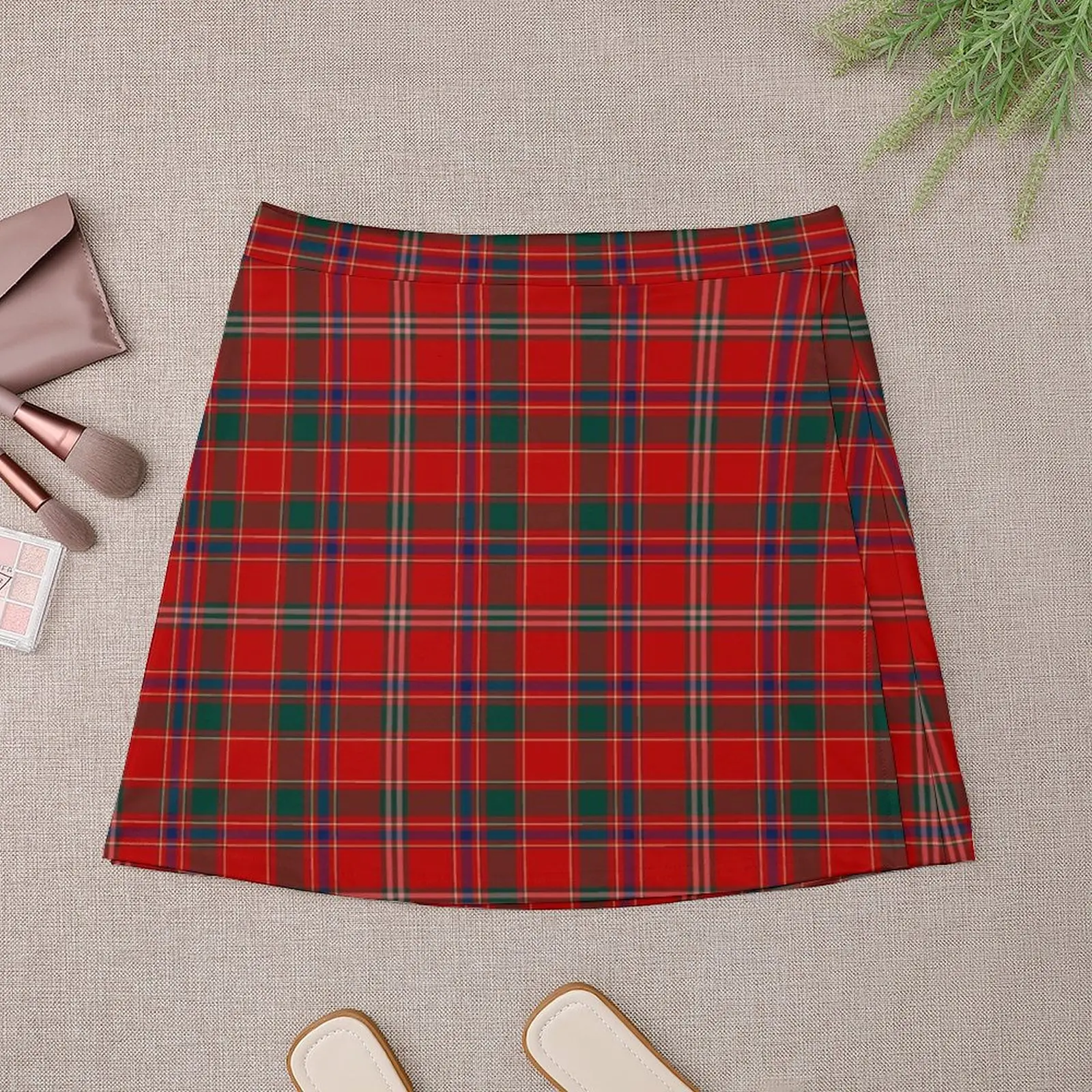 Clan Munro Tartan Mini Skirt luxury women skirts fashion korean clothing skirt for woman dresses summer woman 2024
