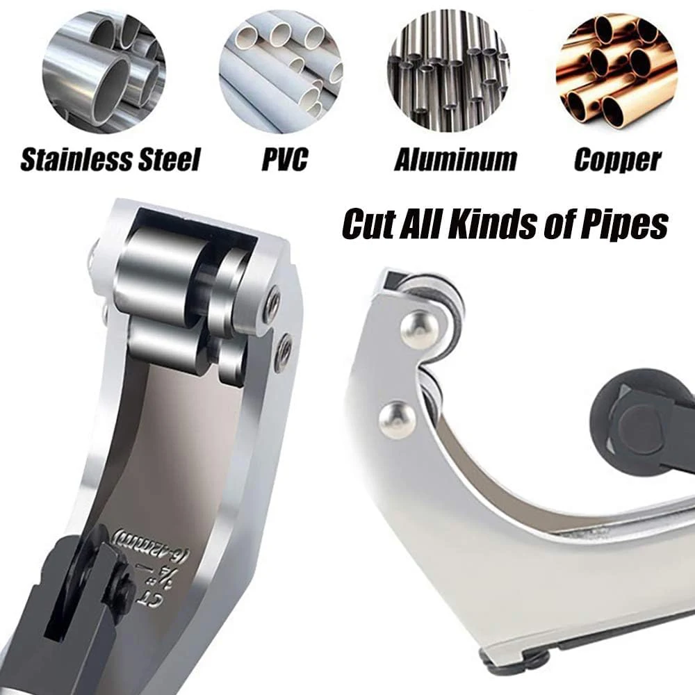 Aluminium Pipe Cutter Tubing Cutter Tube Cutter 1/4 To 2-5/8 Inch Pipe Copper PVC Aluminum ...