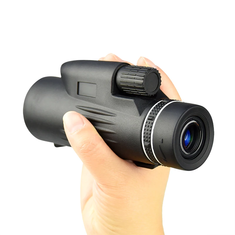 

12×50 Monocular Telescope Waterproof BAK4 Prism 23mm Eyepiece FMC Coating for Watching Hunting