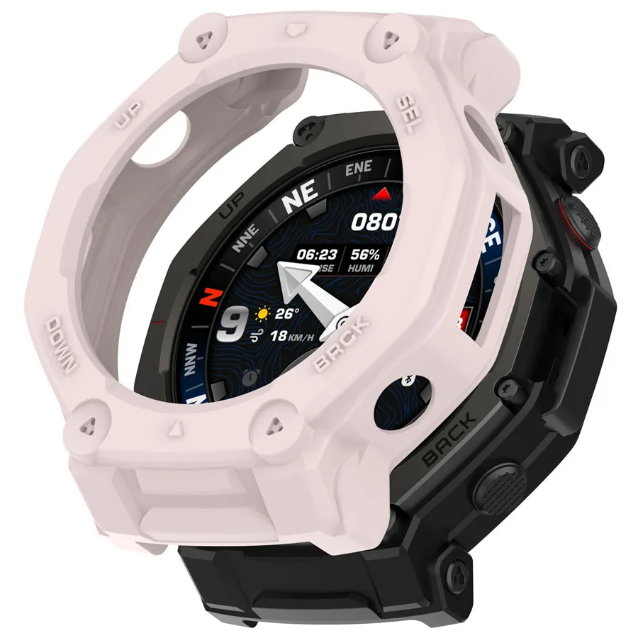 Durable Soft TPU Smart Watch Protective Shell Frame and Bumper Cover
