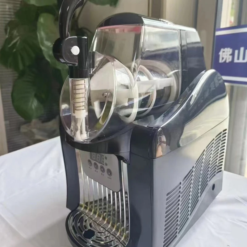 Food Beverage Commercial Ice Smoothie Maker Machine 2.5L Single Tank Fruit Slush Ice Machine Ice Fruit Juicer Maker Machine 5