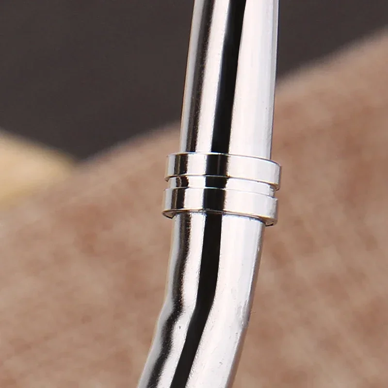 Yerba Mate Straw Filter +1 Brush Reusable 304 Stainless Steel Bombilla Drinking Straw Metal Tea Tools 4pcs