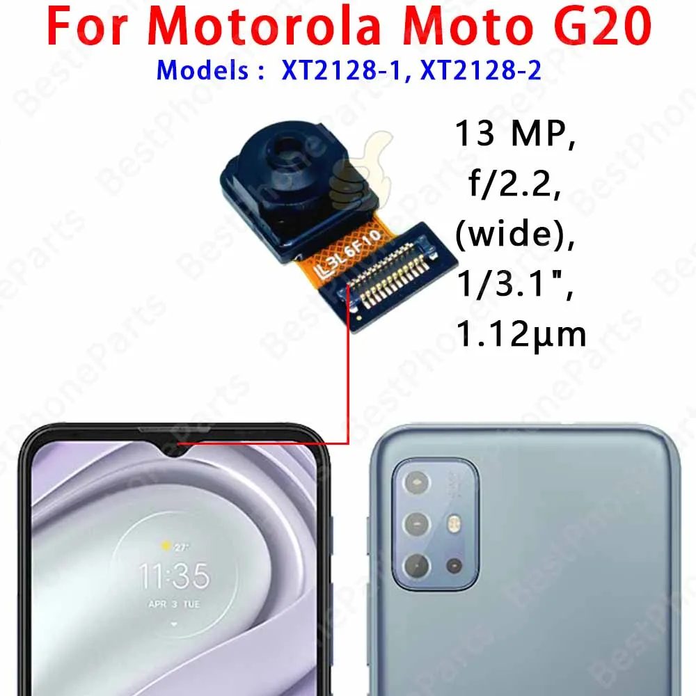 Enhanced Smartphone Camera Module Flex Cable - Front and Back Selfie/Main Lens Replacement Parts