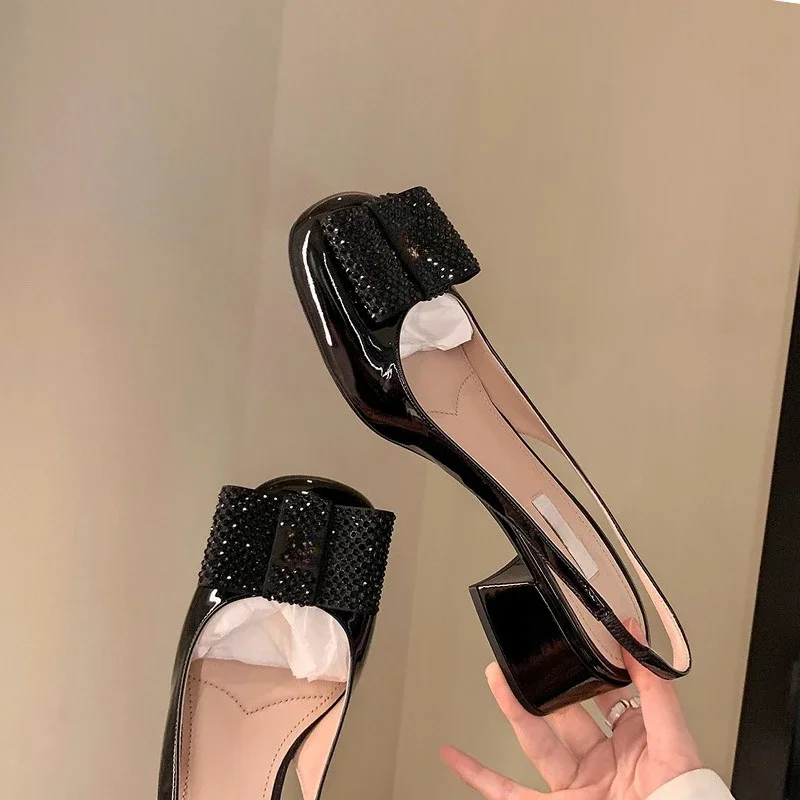 

2023 Summer New U Home Empty Button Mary Jane Shoes Girl
