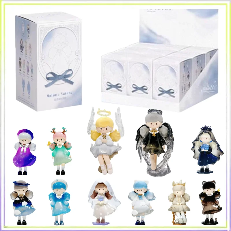 진짜 핀딩 유니콘 몰린타 내추럴 탱저블 시리즈 블라인드 박스 트렌디 컬렉션 장..