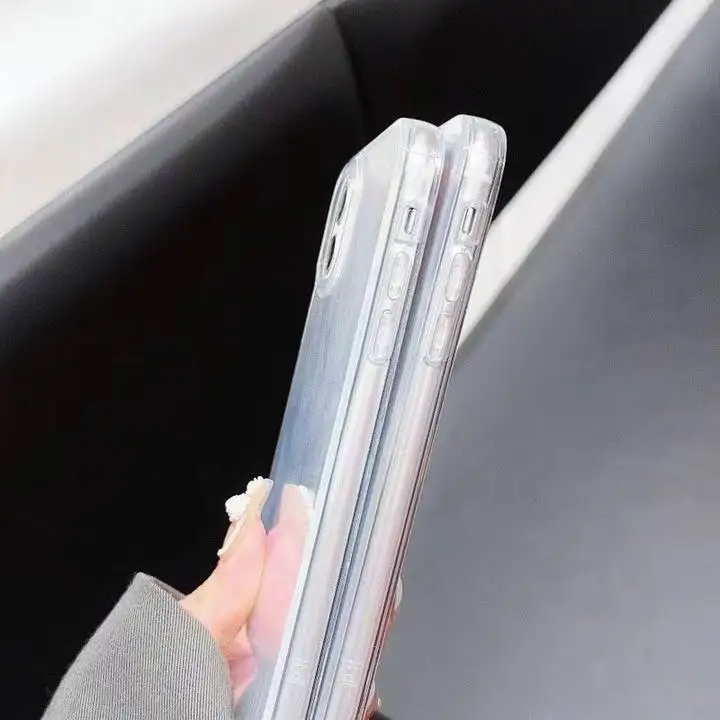 Custodia di lusso con sfumatura laser argento per Xiaomi Redmi Note 13 Pro 11 12 10S 13C 12C 9A 9C 9T A1 A2 Plus Cover morbida in silicone Couqe_voghion.com