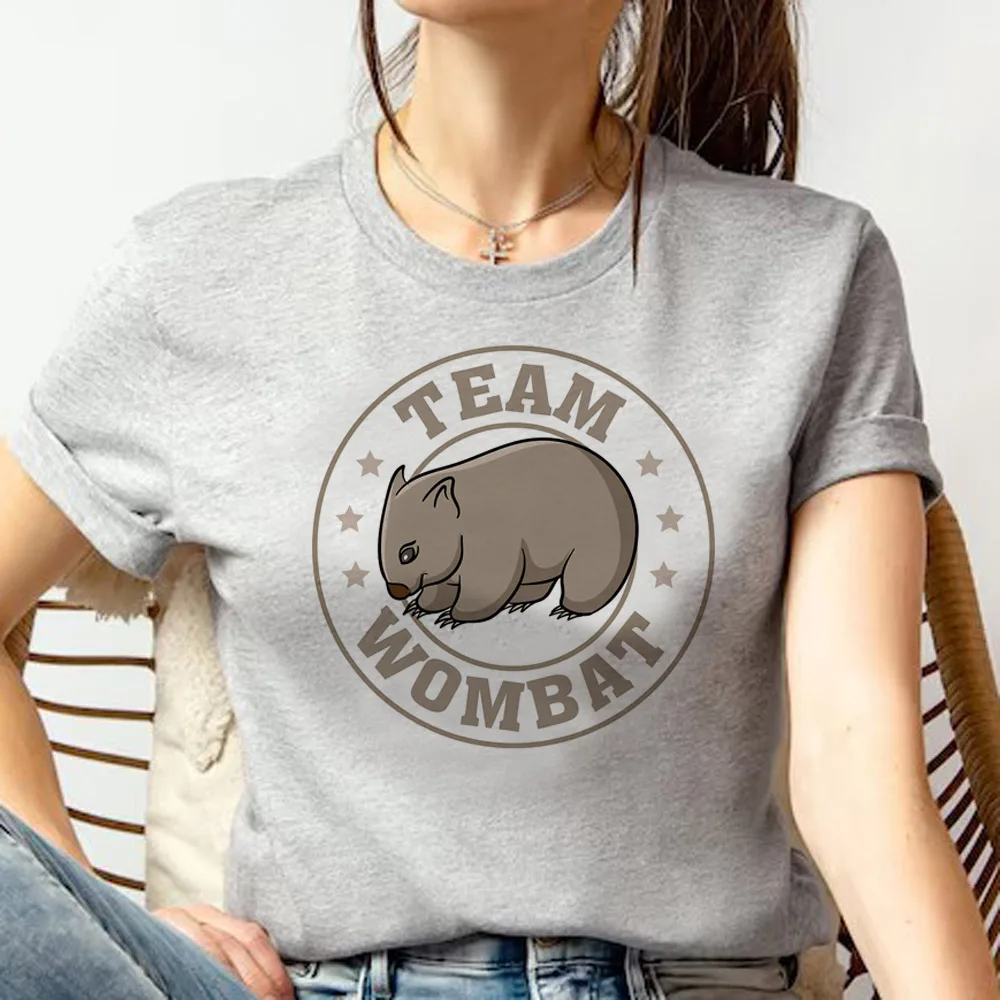 

Australia tshirt women Y2K Tee female comic Japanese clothing