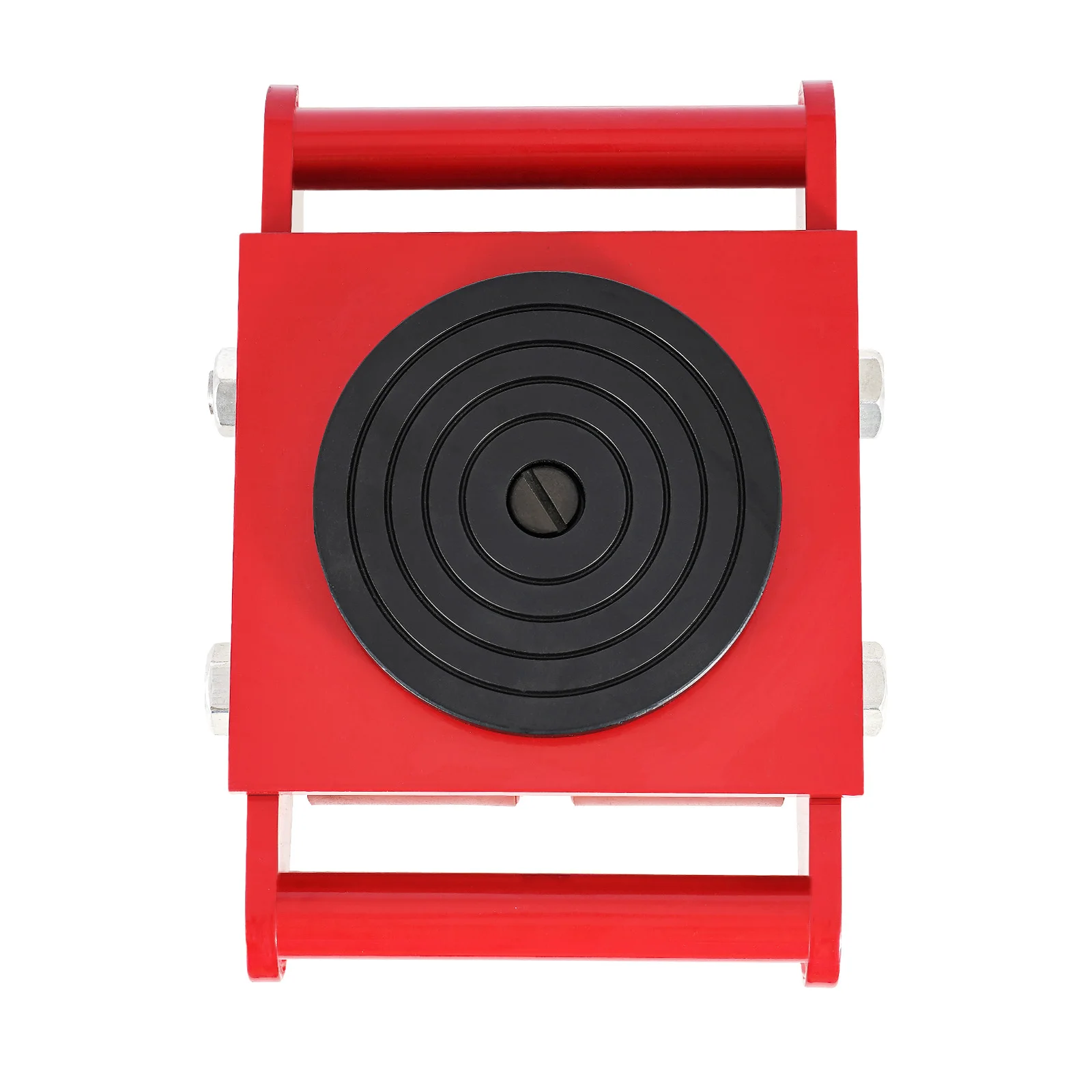 6T Heavy Duty Machinery Mover 360° Rotation Cap Cargo Trolley Machine Transport Roller Cart Industrial Dolly Skate Handling Tool