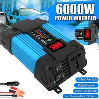 Système de production d'énergie solaire, panneau solaire 12V vers 110V/220V, onduleur 4000W-6000W, contrôleur 100A, kit complet de production d'énergie, chargeur 4