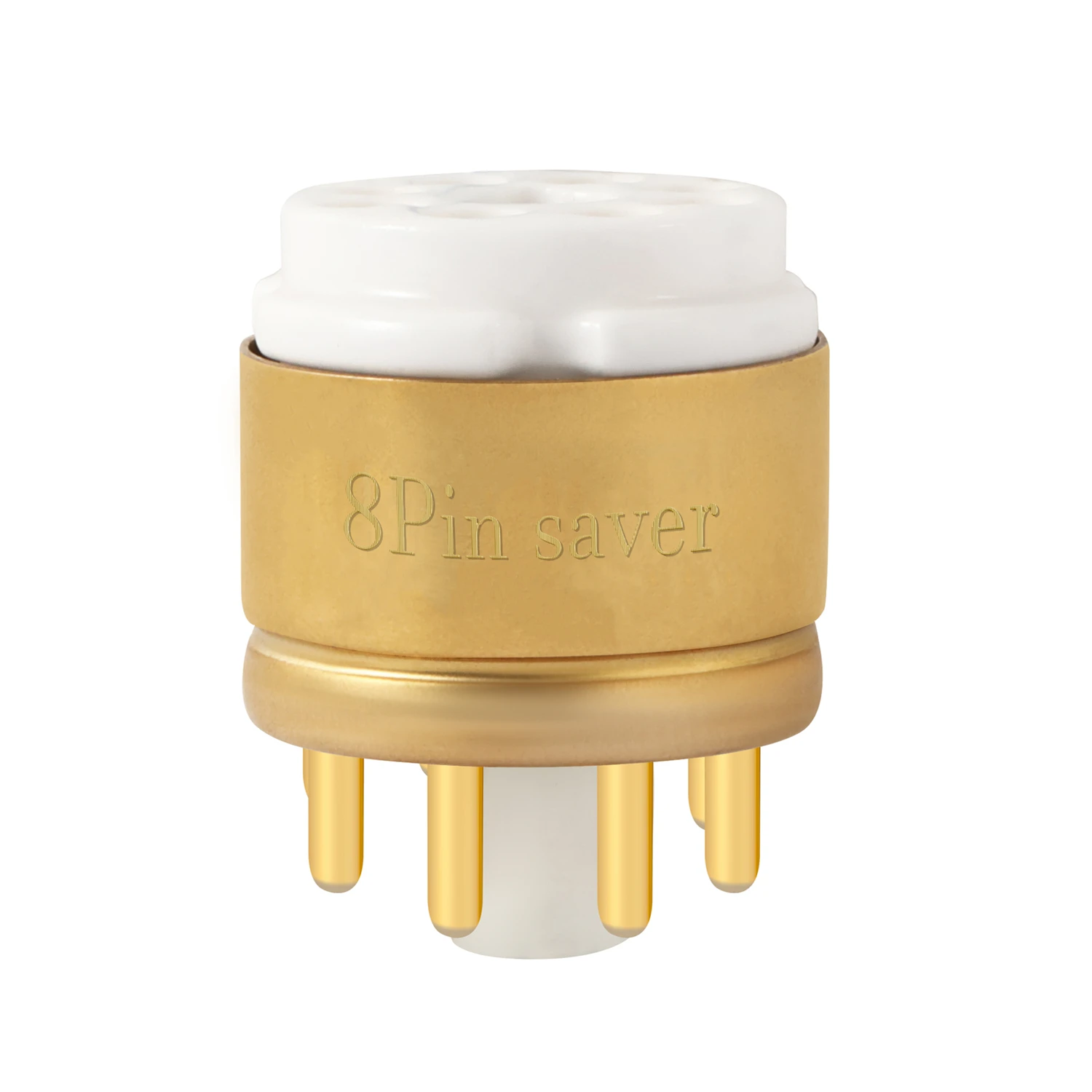 Gold 8Pin Octal Vacuum Tube Socket Saver KT88 EL34 274B 5U4G 6SN7 KT66 6L6 6V6 5881 6550 CV181 6SL7 GZ34 6CA7 5AR4 KT100 KT120