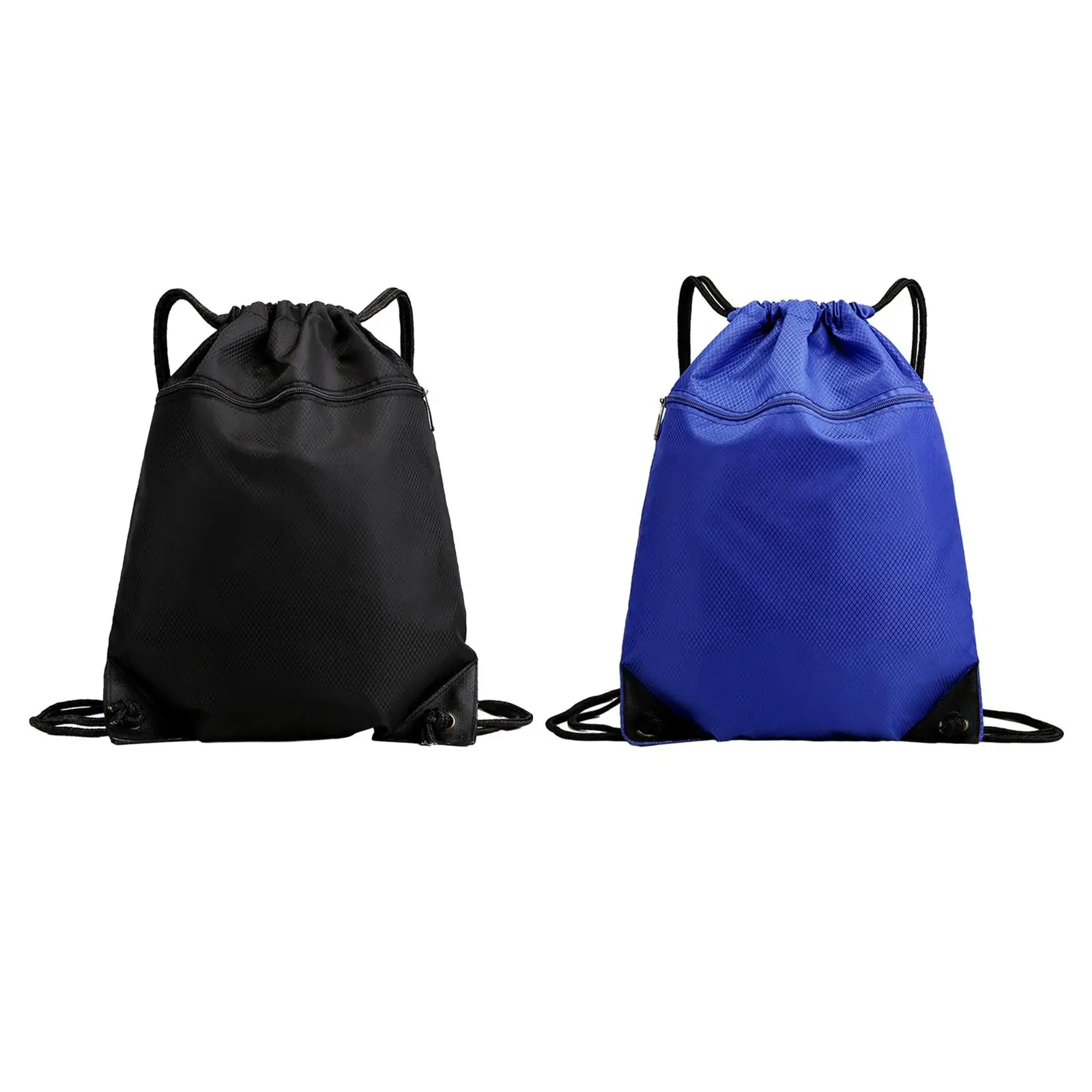 

Drawstring Backpack PE Bags Ball Holder Large Capacity Tear Resistant Draw String Bag for Men Women Backpacking Marathons Beach
