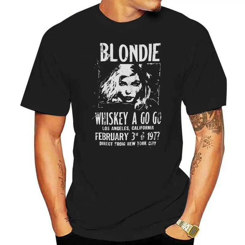 

Унисекс футболка для виски Blondie Tour