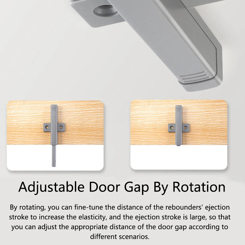Cabinet Magnetic Catch Magnetic Push Catch Pressure Touch Latch Cabinet Cupboard Doors Wardrobes Bathroom Catches Hardware Drawer hidden spring lock