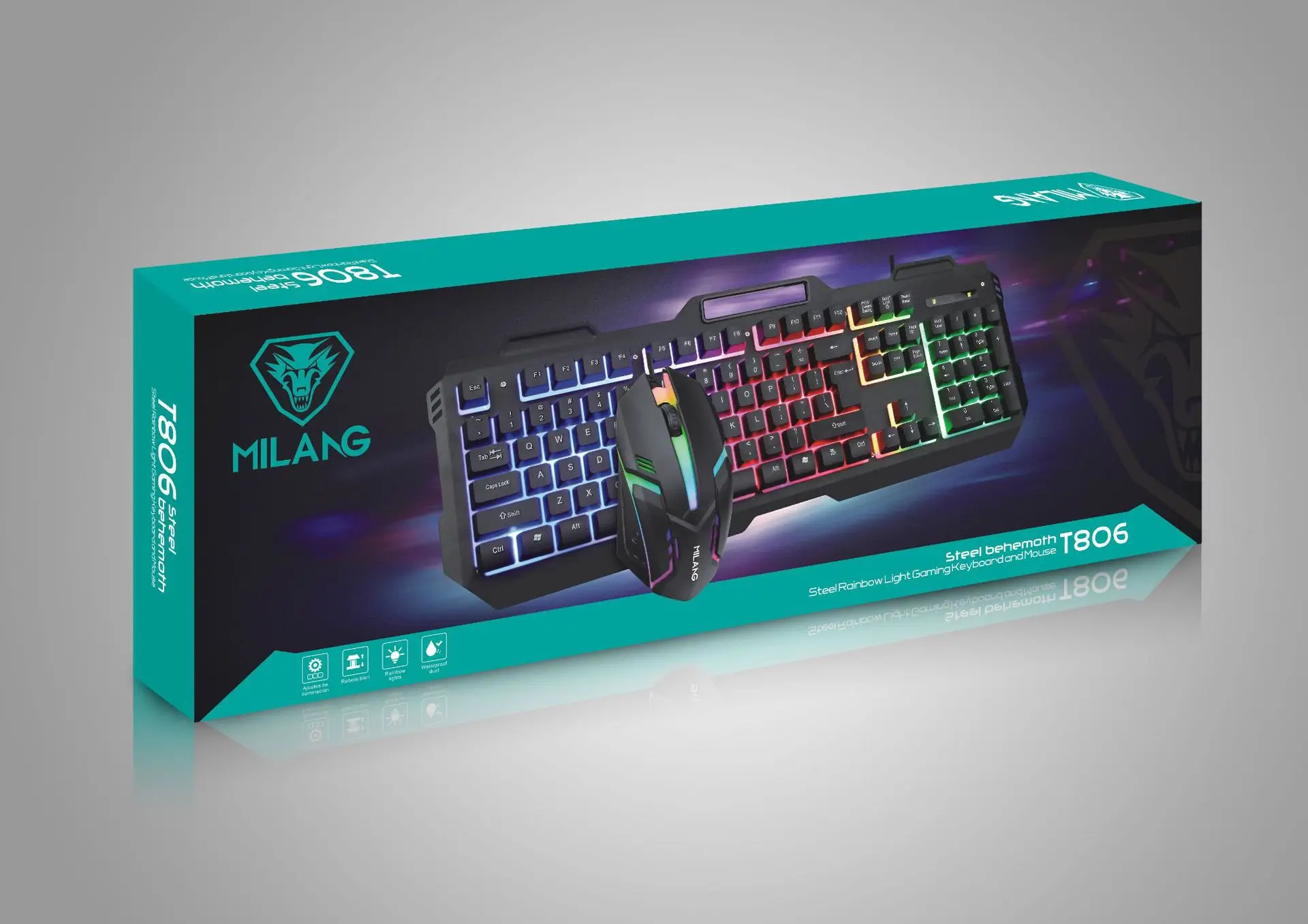 Set, USB, RGB, Colorido, Luminoso, Ratos para