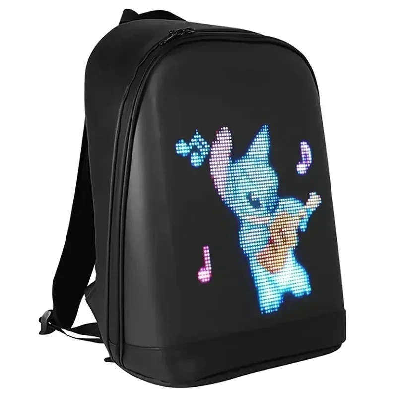 

Smart LED Display Backpack Cool Customizable Laptop Innovative Birthday Gift School Bag Knight Bike Serise Motorcycle Camping