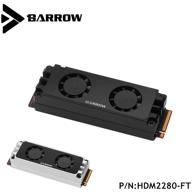 Охлаждающий Жилет для жесткого диска Barrow SSD M2 2280 с вентилятором ОЗУ аксессуары