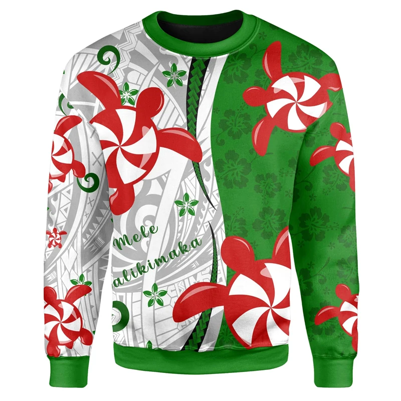 Christmas Santa Claus Pattern Sweatshirt 3d Printed Sweatshirts for Men and Women Pullovers Harajuku Unisex Tops