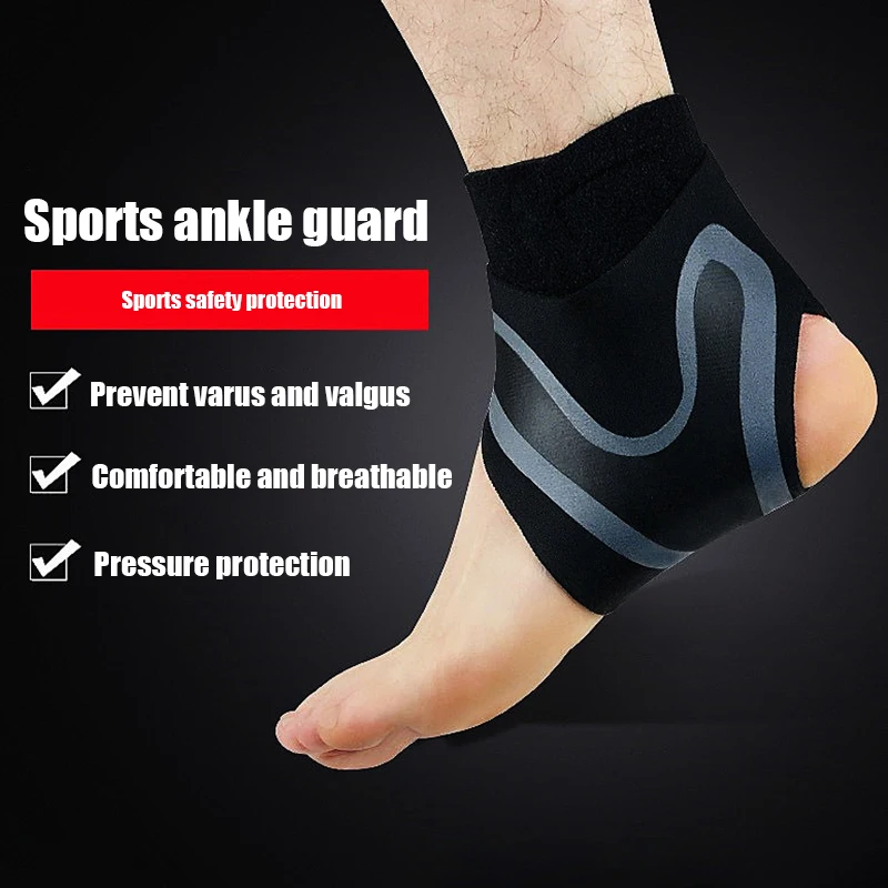 Ankle Support 1 Piece Sports Protective Gear Ankle Sleeve Pressure Resistant Anti Sprain Outdoor Basketball And Football