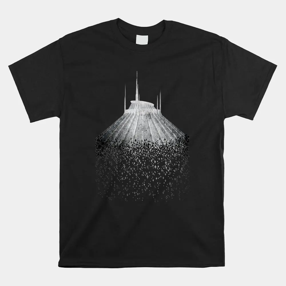 

Haunt Reaper Men T Shirt Blasts Space Mountain Shirt Print T-Shirt Mens Streetwear Vintage T-Shirt
