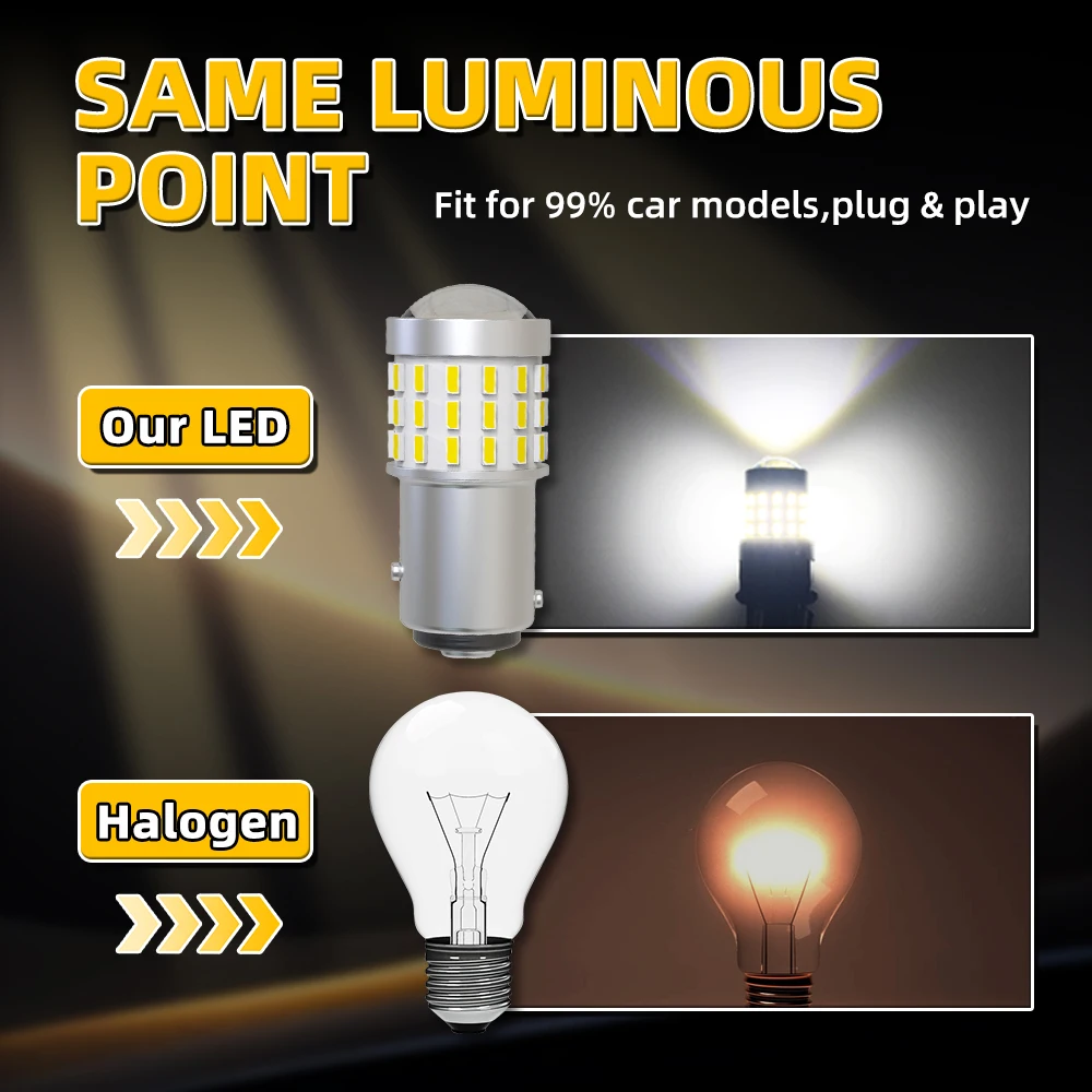  LED Ʈ T25 3157   õ, GMC  XL 1500 2500 2000 2001 2002 2003 2004 2005 2006 2007 2008, 12V, 2 