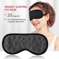 Sleepping Eye Mask Soft Flannel Magnetic Therapy Eye Care Eye Blindfold Cover Shade for Travel Rest Sleep 1
